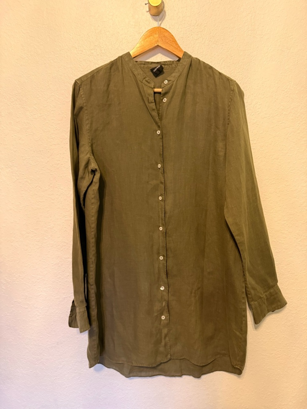 Aspesi Linen button dress Olive green size 44